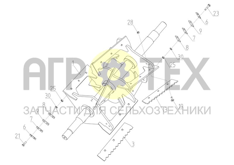 Чертеж Ротор (1300.11.01.020)